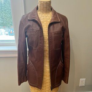 Vintage Danier Leather Jacket, Size Small Petite